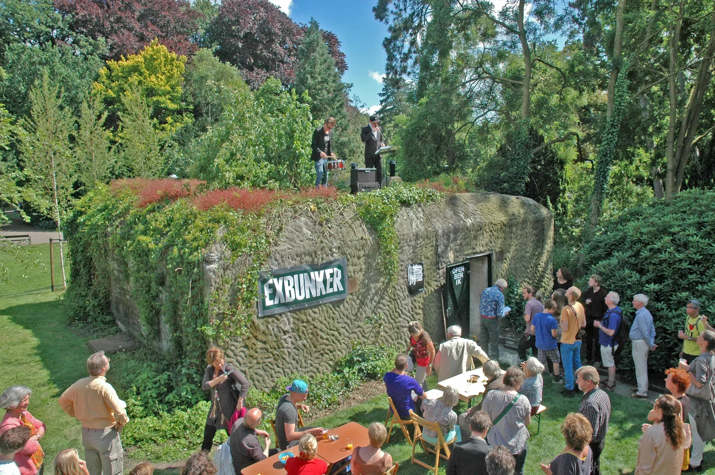 Openingsfeest van de EXbunker